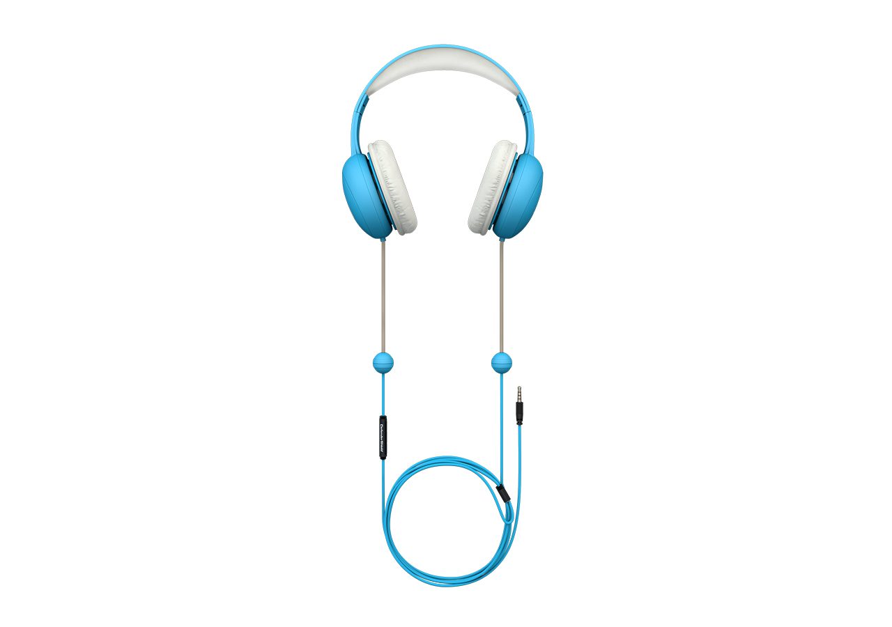 DefenderShield® EMF Radiation-Free Air Tube Kids Headphones