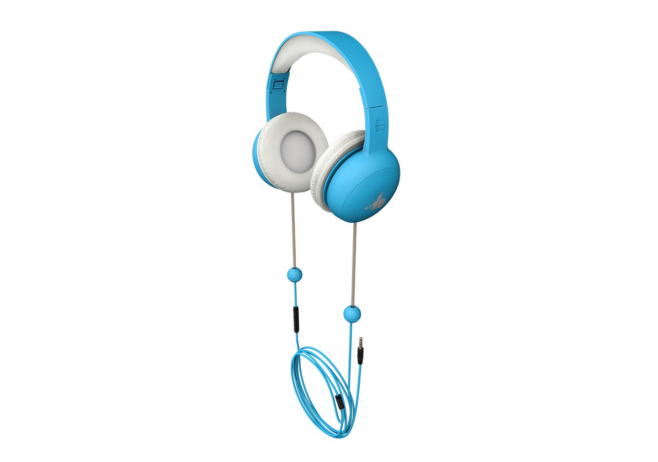 DefenderShield® EMF Radiation-Free Air Tube Kids Headphones